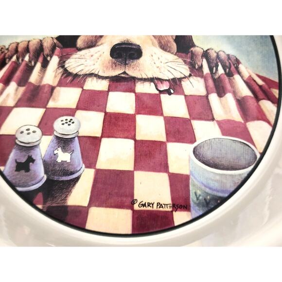 Dog Bowl-Gary Patterson-Whimsical Images-Funny Dog, Large Size - Picture 9 of 12